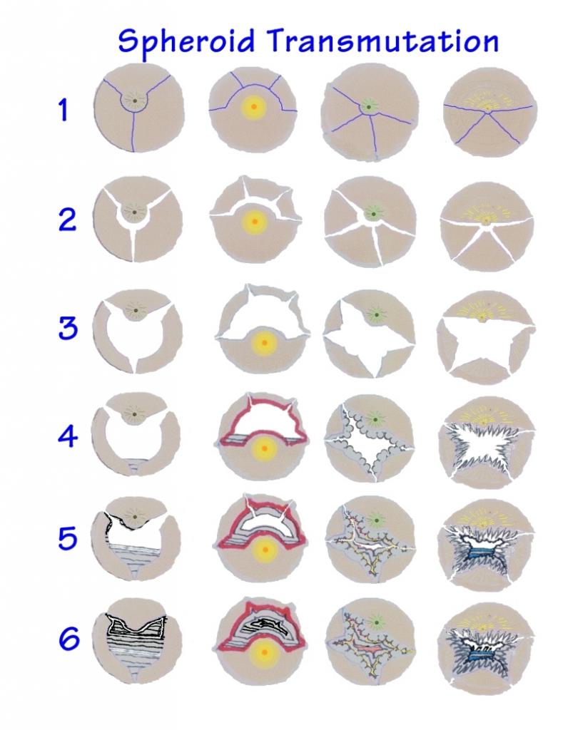 Spheroid Transmutaations